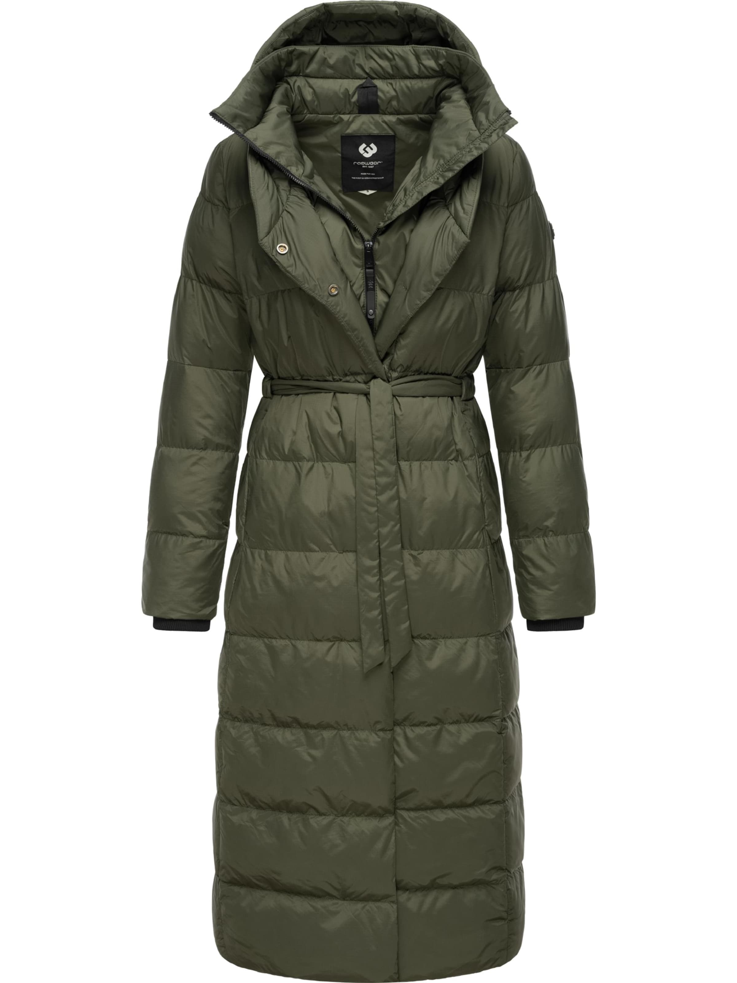 Ragwear Zimski plašč 'Niara' | zelena barva
