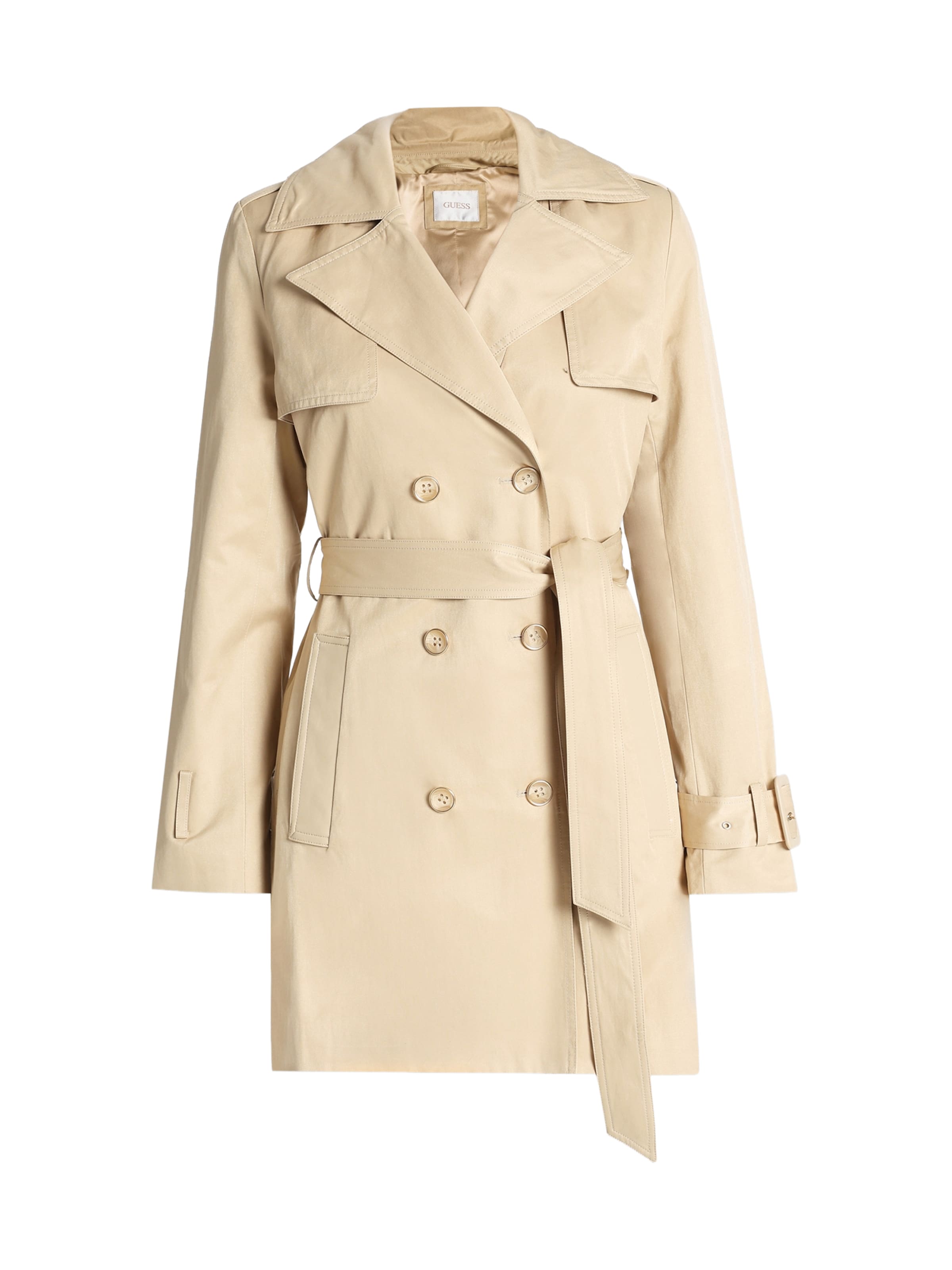GUESS Between-seasons coat 'JULIANE' in XS in Cream, Item view