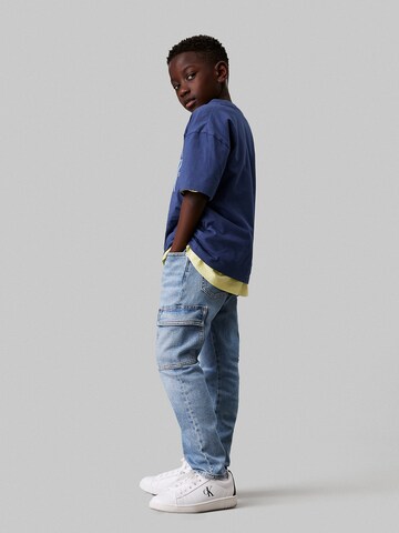 Calvin Klein Jeans Loosefit Jeans in Blau