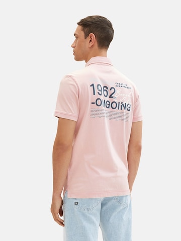 TOM TAILOR Poloshirt in Pink