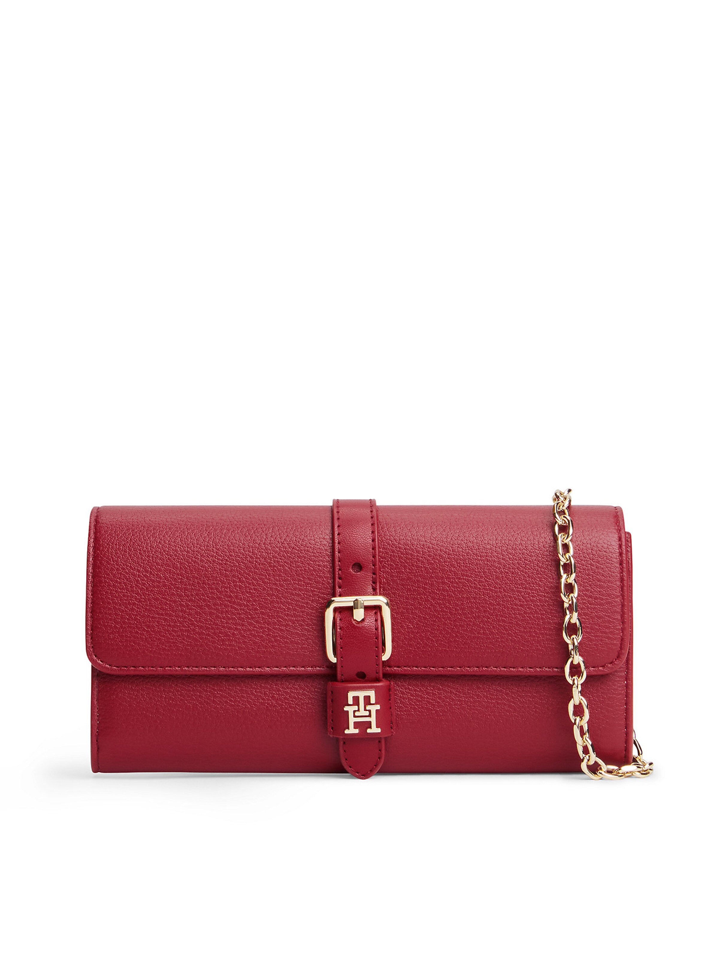 TOMMY HILFIGER Clutch in Red: front
