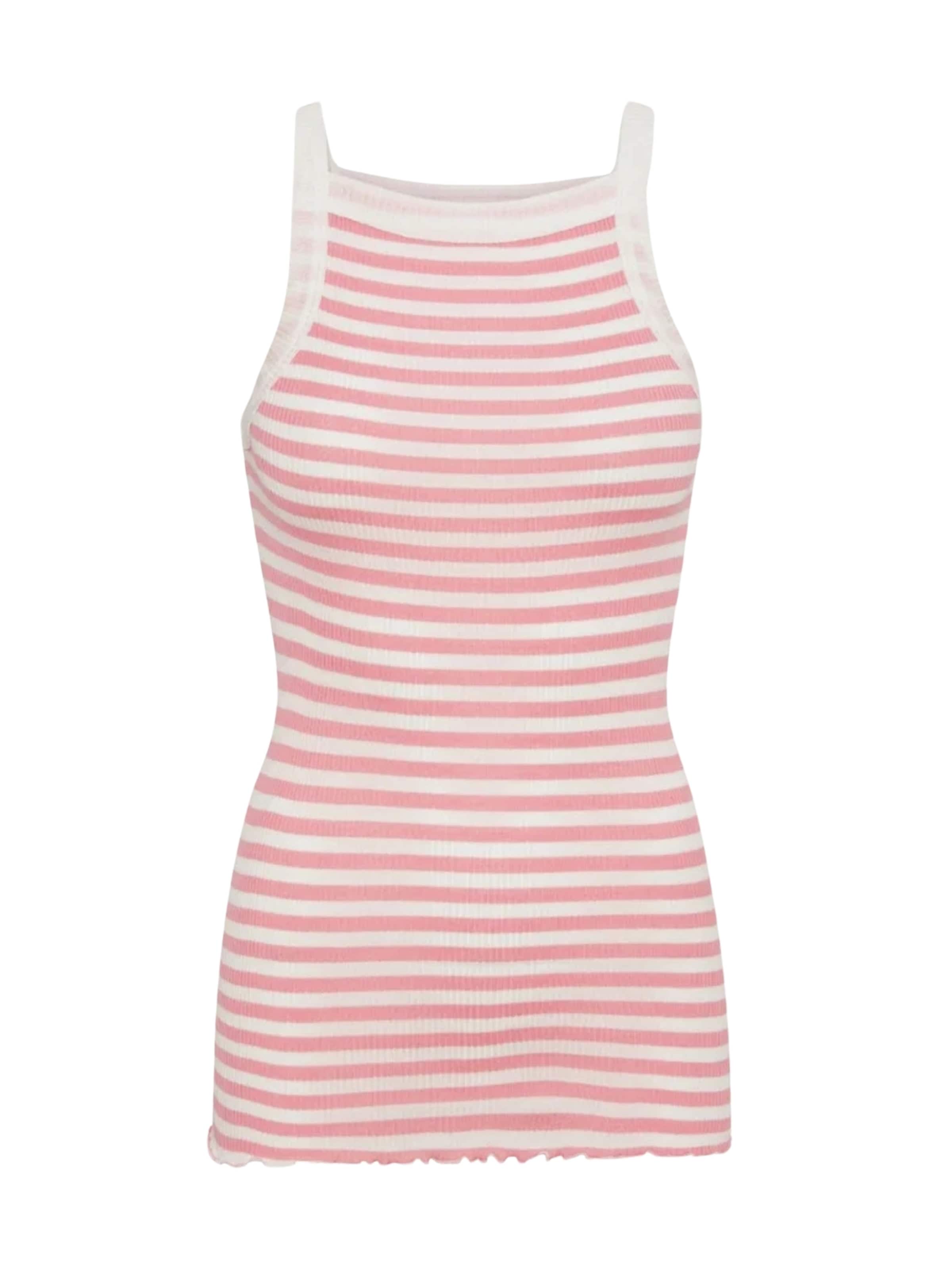 Seamless Basic Overdel 'Silky Daze' i pink: forside