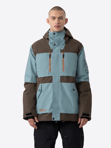 4F Outdoor jacket in Blue: front