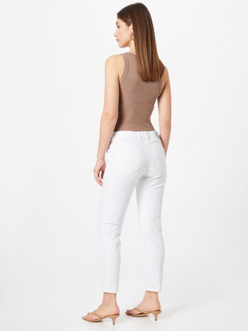Goldgarn Skinny Jeans i hvid