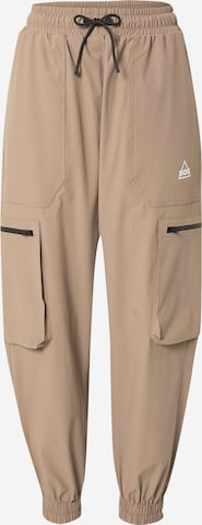 SOS - Tapered Calças cargo 'Salonga' em cinzento: frente