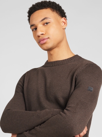 Bruun & Stengade Sweater 'Halfdan' in Brown