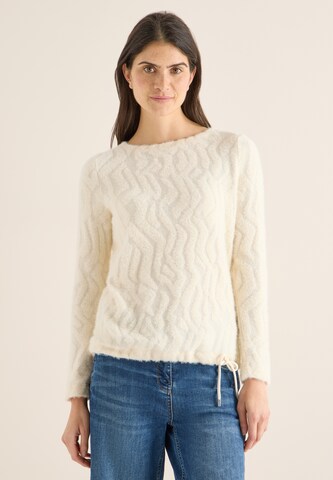 CECIL Pullover in Weiß: Vorderseite