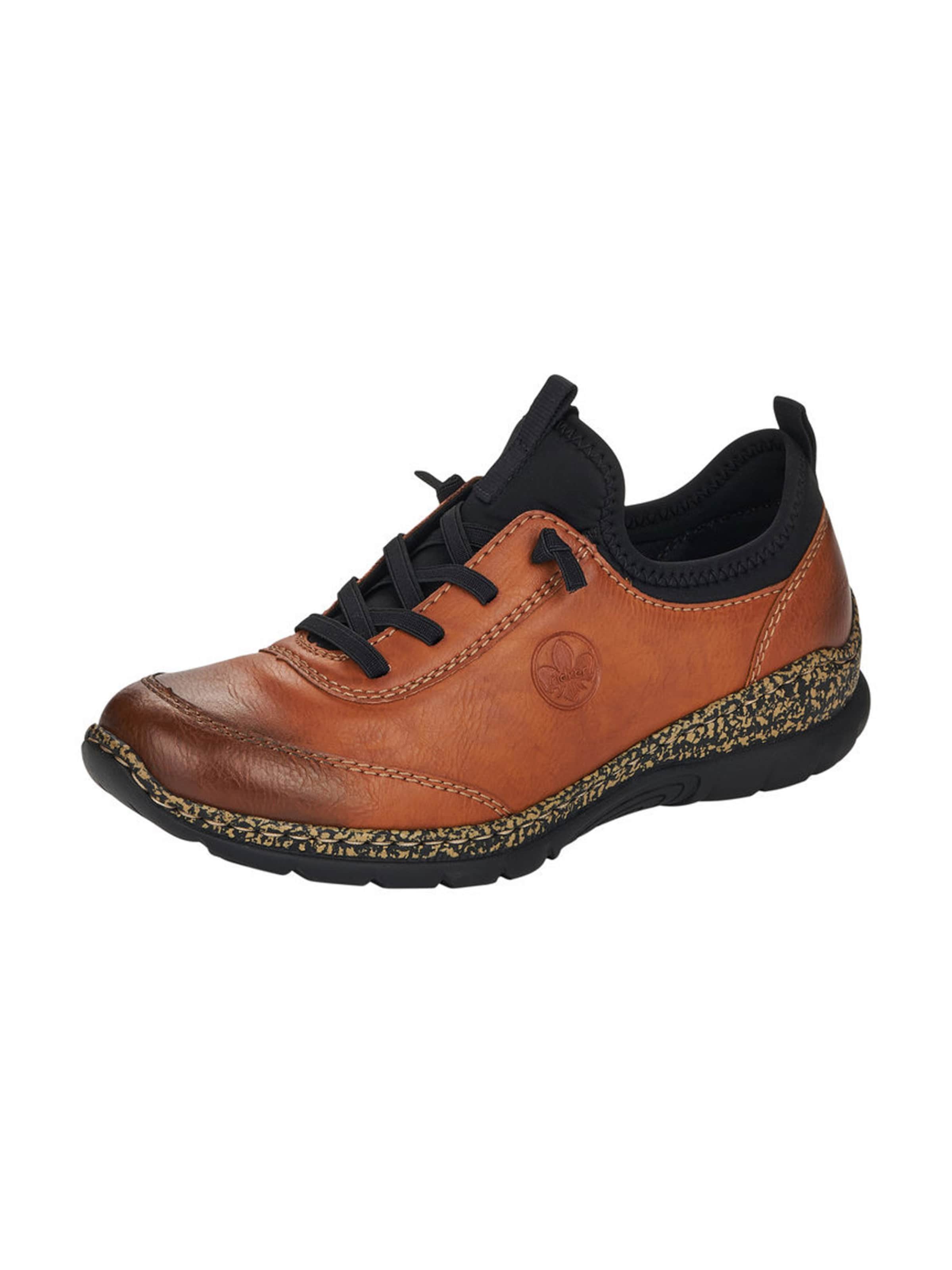 Scarpe Scarpe basse RIEKER Scarpa stringata in Marrone Scarpe Scarpe basse RIEKER Scarpa stringata in Marrone
