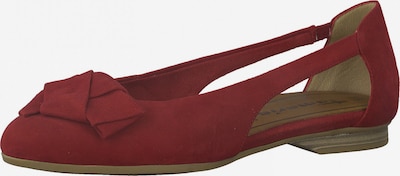 TAMARIS Baleriina burgundia, Tootevaade