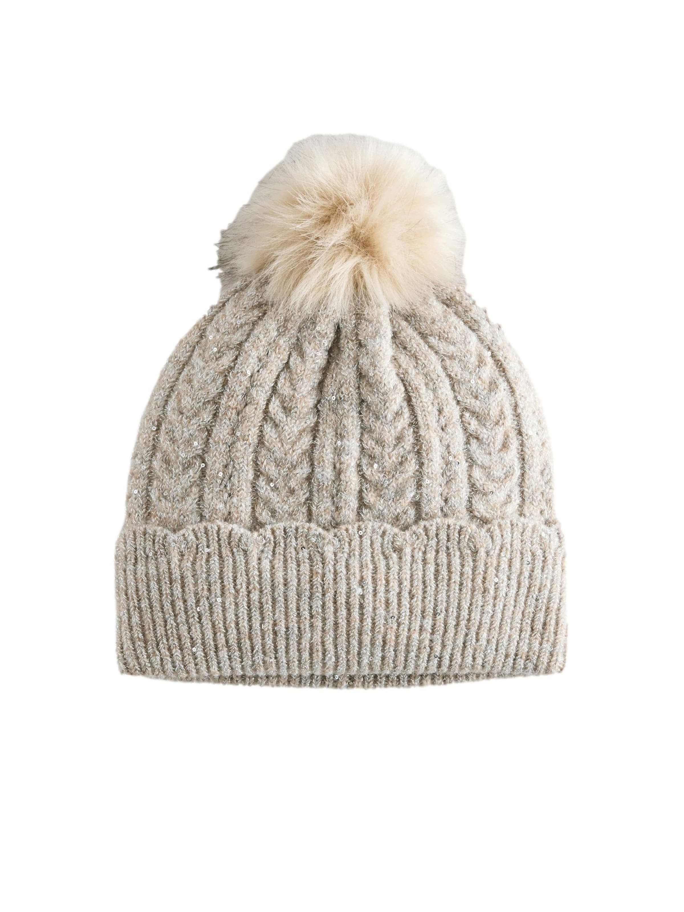 Next - Gorros em cinzento: frente