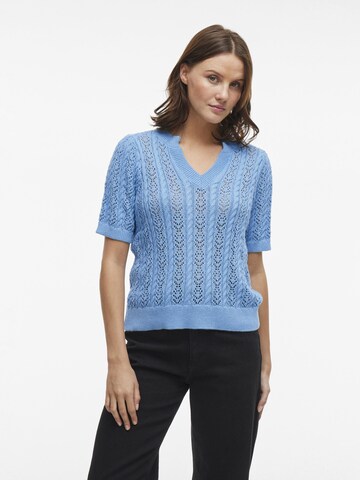 VILA Top in Blue: front