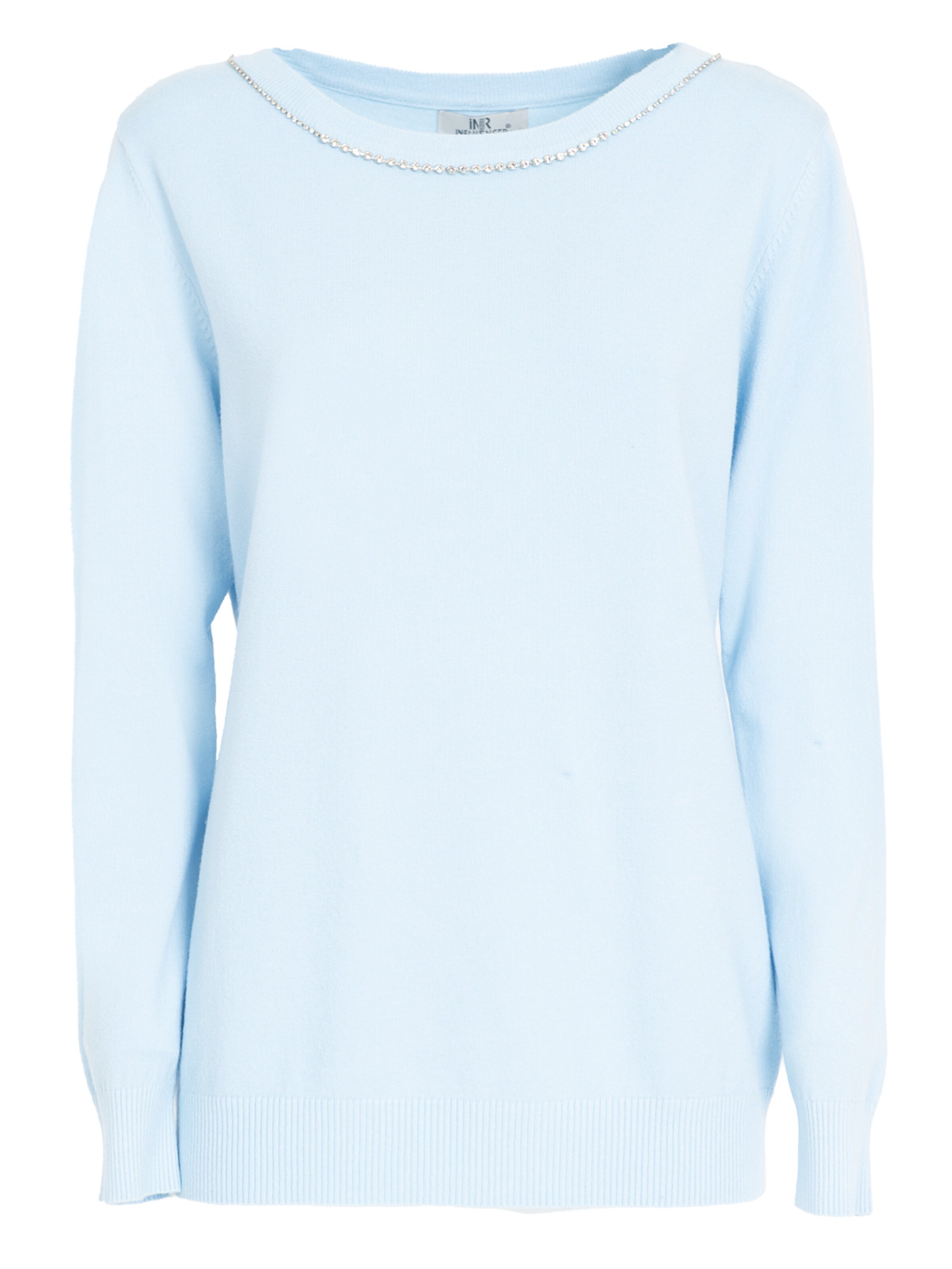 Influencer Sweater in Blue: front