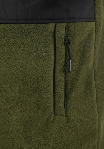 INDICODE JEANS Fleece jas 'Birch' in Groen