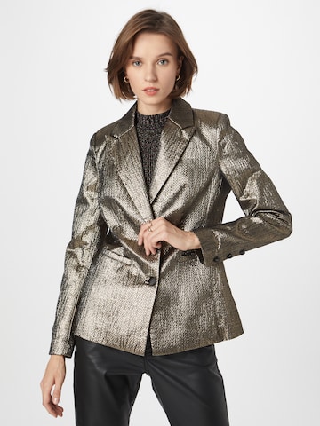 Wallis Blazer in Bronze: front