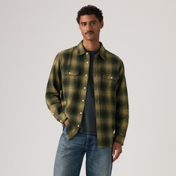 LEVI'S ® Regular Fit Paita 'JACKSONWORKER' värissä vihreä: etupuoli