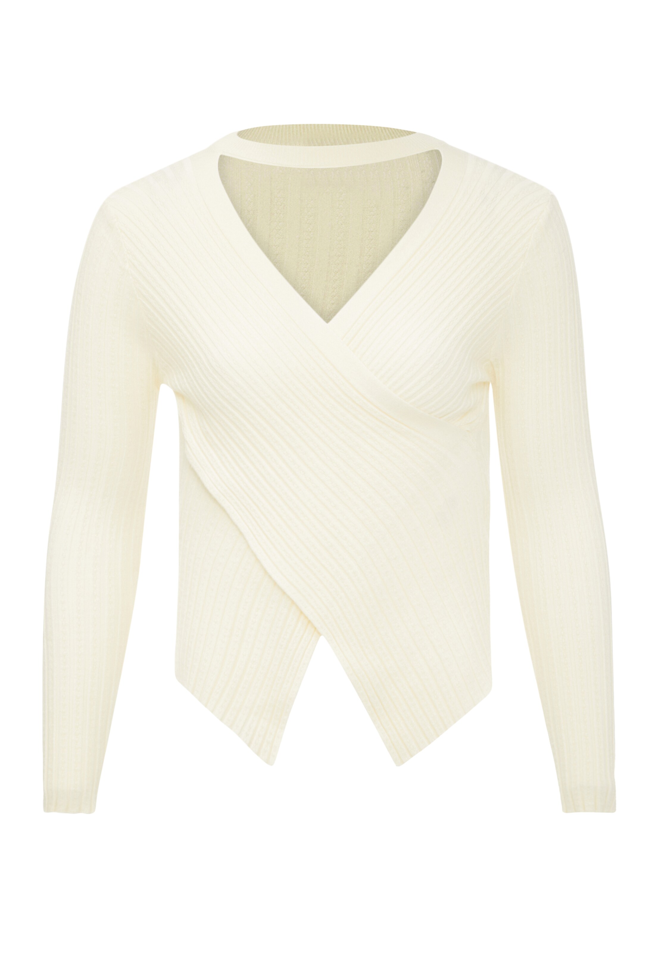 aleva Trui in Wit: voorkant