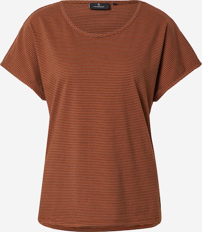 recolution T-Shirt 'ALOCASIA #MIND' in hummer / schwarz, Produktansicht