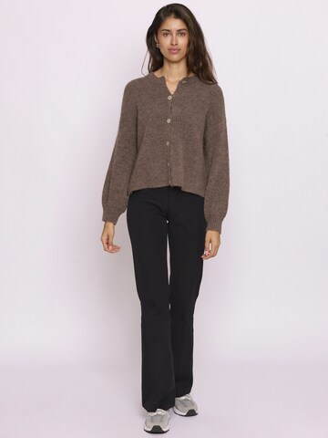 Lilavie Strickjacke ' Lorii ' in Braun