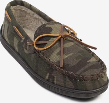 Minnetonka - Mocasines 'Pileline' en verde