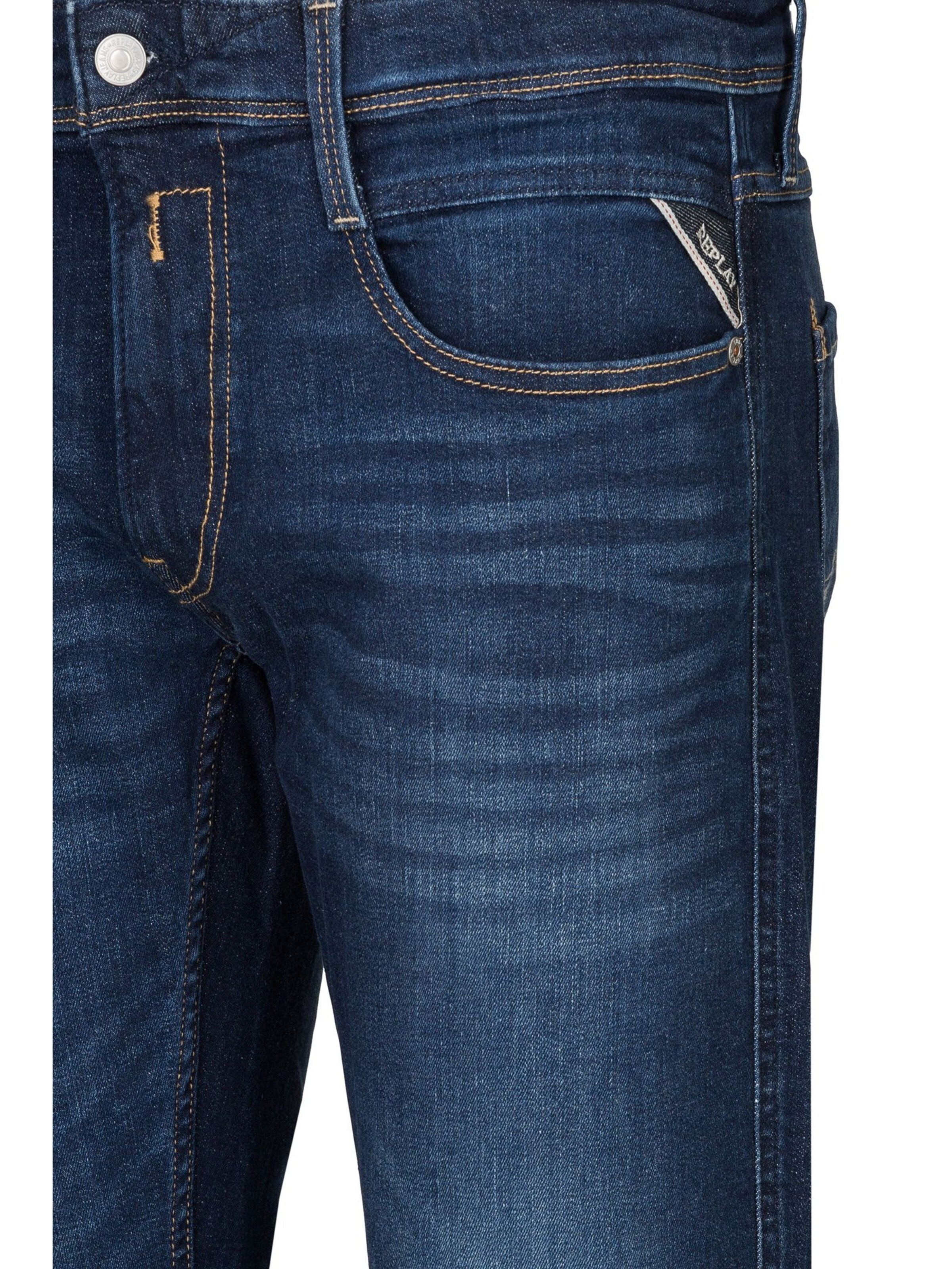 REPLAY Slimfit Jeans in Blau