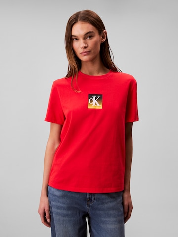 Calvin Klein Jeans Shirts 'CLASSIC' i orange: forside