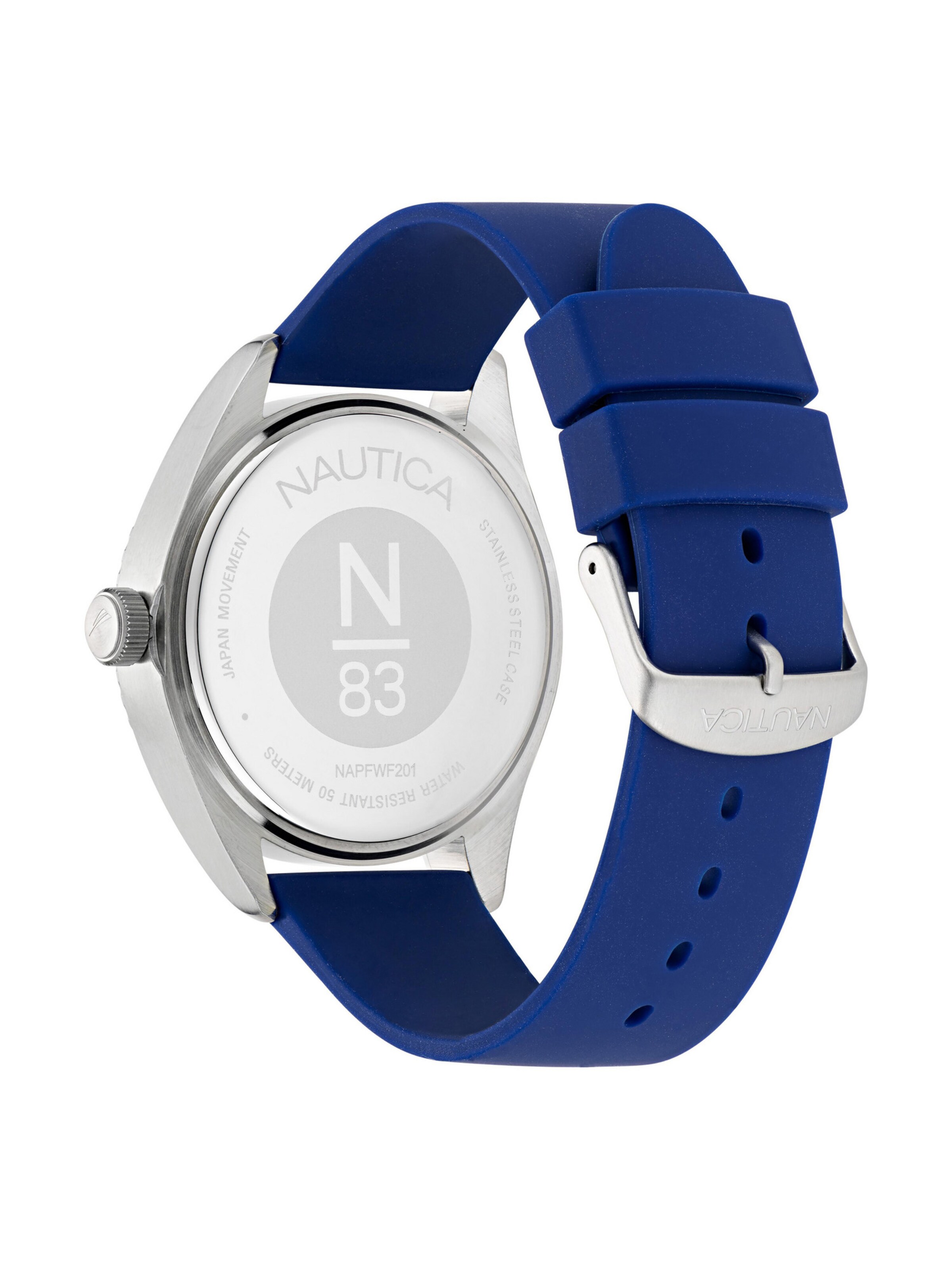NAUTICA Analoog horloge 'N83' in Blauw