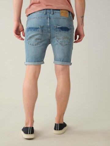 Deeluxe Slimfit Broek 'Kurt' in Blauw