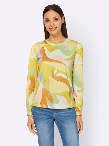 Tricou de la heine pe galben: față