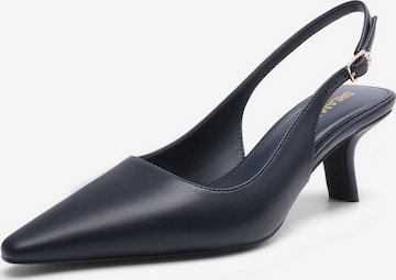 Dream Pairs Pumps in Blue: front