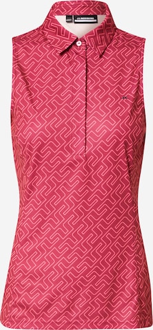 J.Lindeberg Koszulka funkcyjna 'Dena' w kolorze różowy: przód