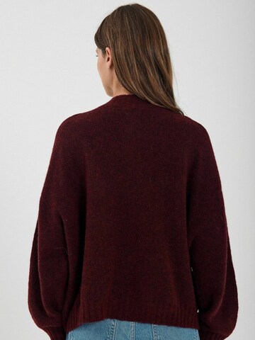 NORR - Jersey ' Halli knit ' en rojo
