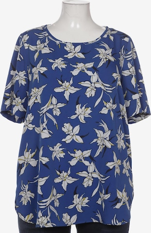 Marina Rinaldi Bluse XXL in Blau: Vorderseite