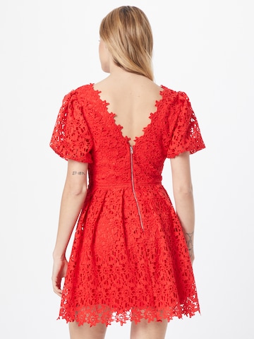 Chi Chi London Cocktail Dress in Red