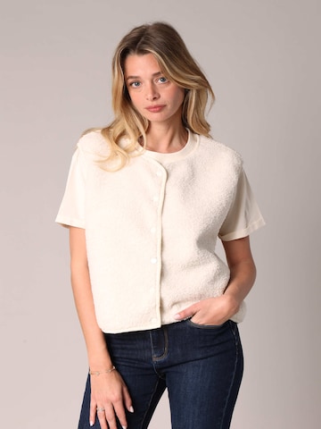 Gilet 'OLERA' Deeluxe en beige : devant