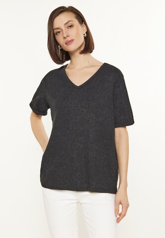 Usha Shirt 'Fashion Look' in Zwart: voorkant