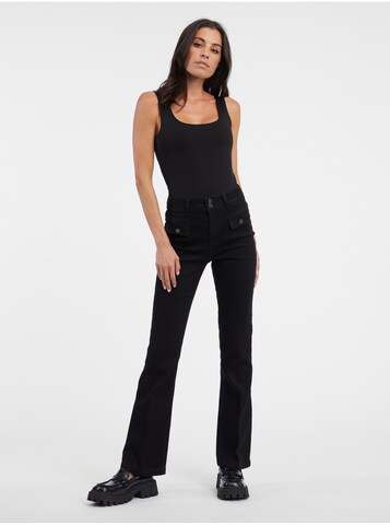 Orsay Bootcut Jeans in Schwarz