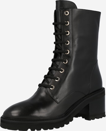 STEFFEN SCHRAUT Lace-Up Ankle Boots in Black: front