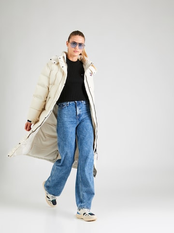 Tommy Jeans Χειμερινό παλτό 'Alaska' σε μπεζ