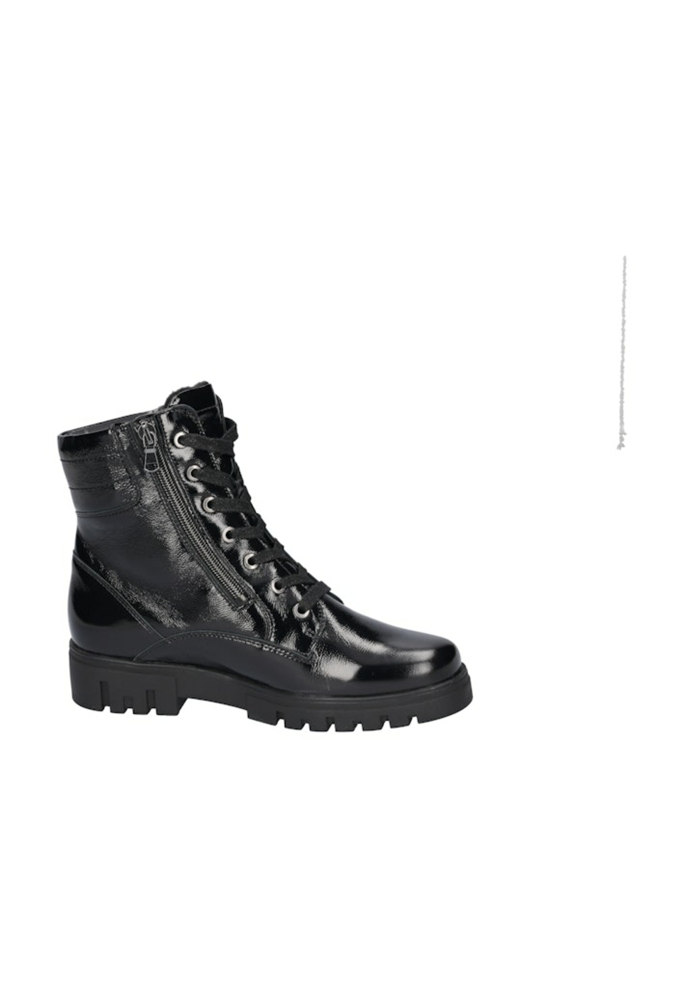 WALDLÄUFER Schnürstiefelette in Schwarz