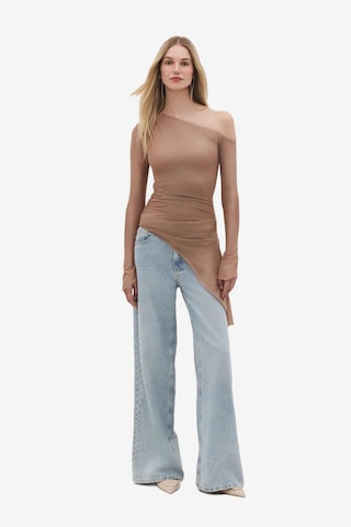 No Matter What Shirt in Braun