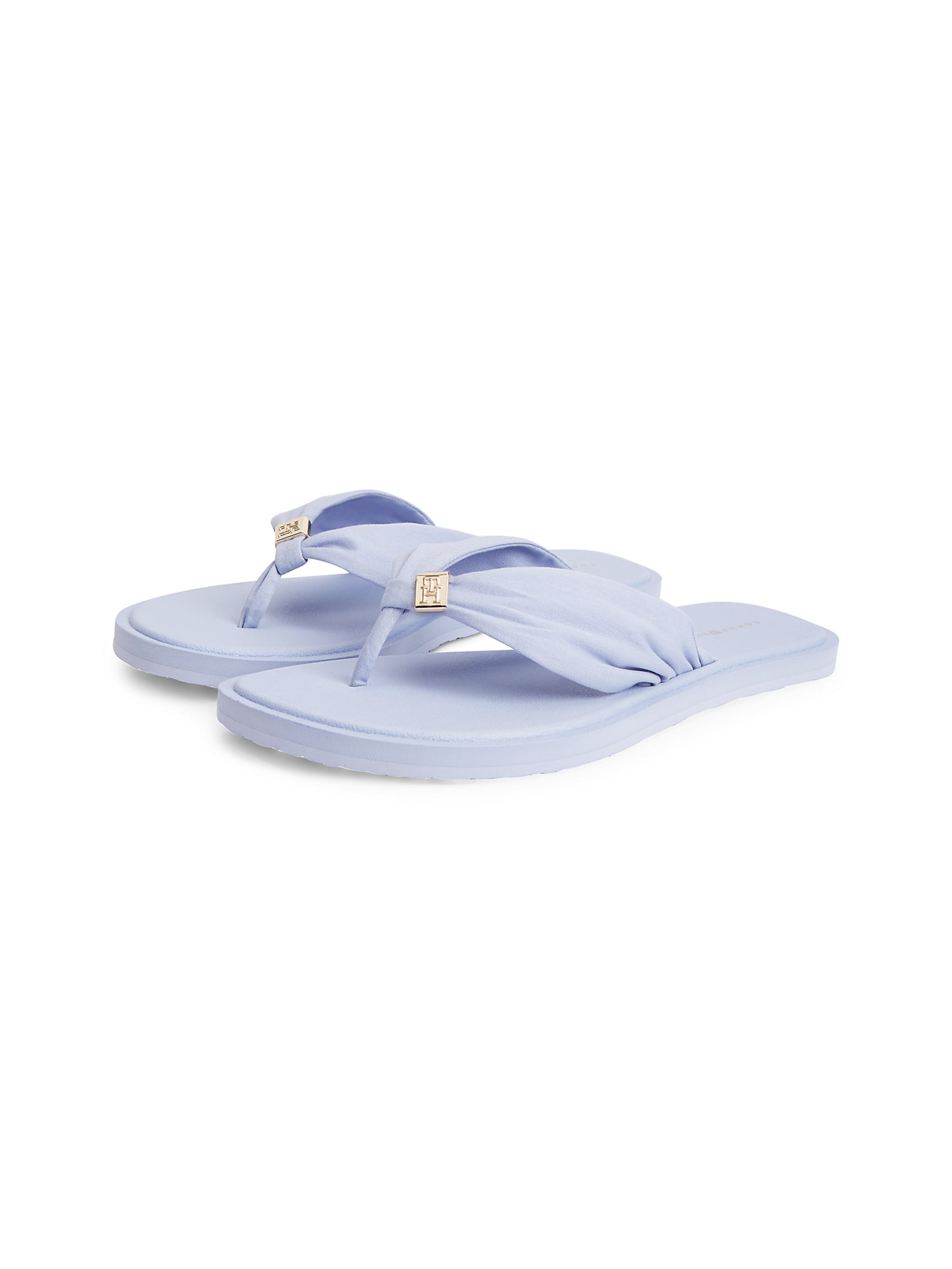 TOMMY HILFIGER T-bar sandals in Blue