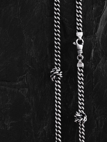 REYTEL - Cadena 'KNOTEN' en plata