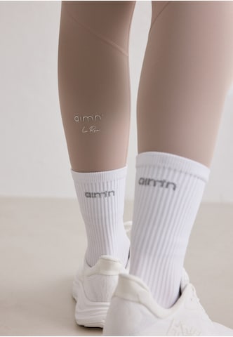 Skinny Pantalon de sport Aim'n en gris