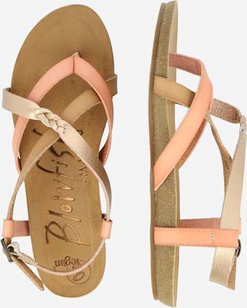 Blowfish Malibu T-bar sandals in Beige