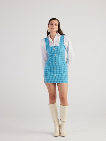 HOLLY LOLLY Jurk in Blauw: voorkant
