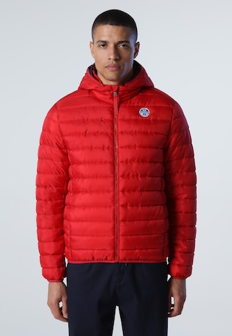 North Sails Übergangsjacke Skye Puffer Jacket in Rot: predná strana