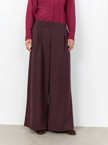 Soyaconcept - regular Pantalón ' SC-JANNY ' en lila: frente