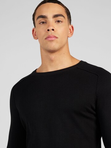 Key Largo - Pullover 'MST PROJECT' em preto