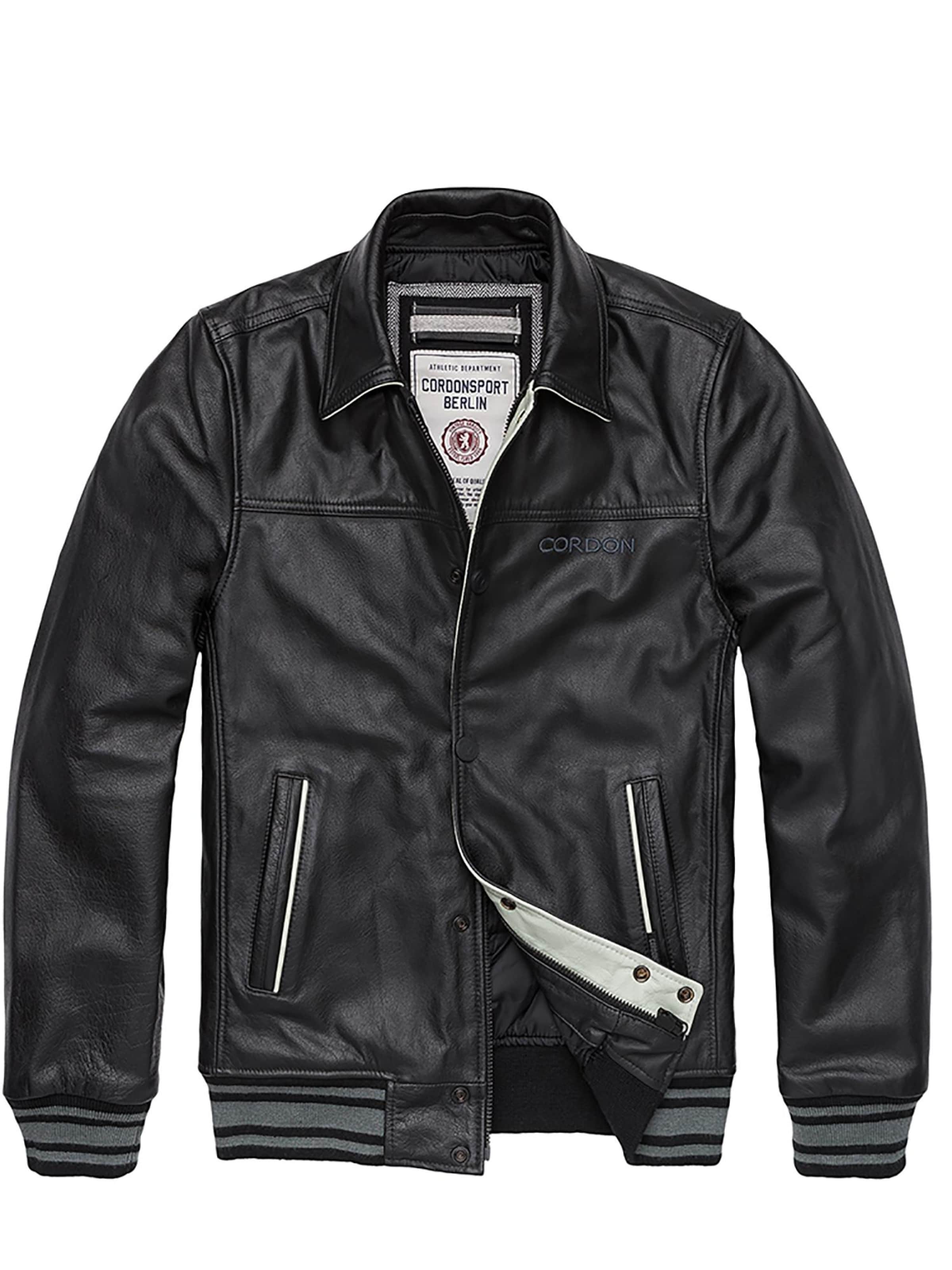 Cordon Sport Winter Jacket 'Havard' in Black: front