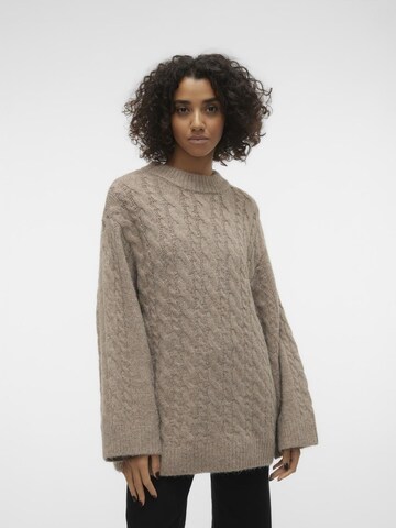 Pull-over 'COBALT' VERO MODA en marron